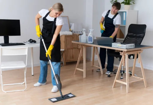 Nettoyage de bureau professionnel à la Buisse